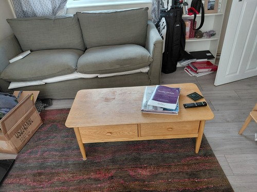 Ercol coffee tables pre owned - ercol,