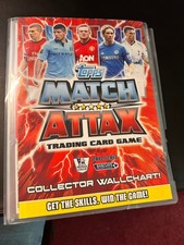 2012-13 Topps Match Attax Premier League Trading Card Binder with 325 Cards