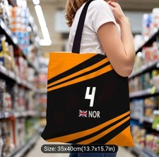 Lando Norris F1 Themed Tote