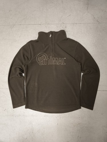 Vtg animal zip fleece - vtg,