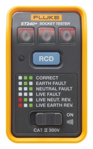 Rcd socket tester st240 - rcd,