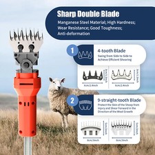 Heavy Duty Professional Electric Sheep Clippers Sheep Shears 750W AC 110V 60HZ