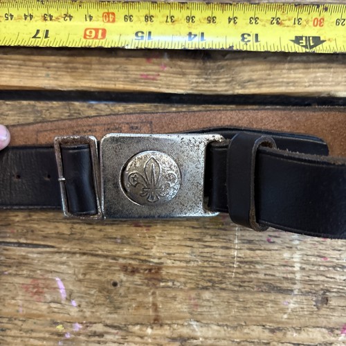 Vintage boy scout cub - cub, leather