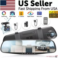 1080P HD Rearview Mirror Car