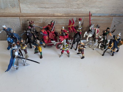 Papo knights and - knights, horses
