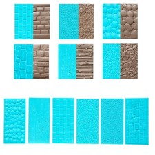 6x Cake Fondant Impression