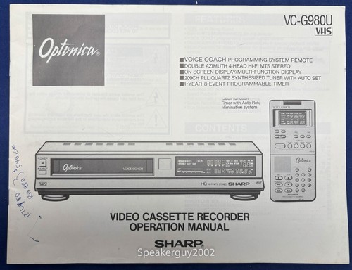 Original sharp optonica - original, /