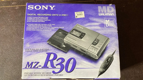 Sony r30 mini disc md - mz-r30,