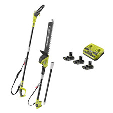 Ryobi ONE+ Pole Saw & Pole Hedge Trimmer Dual Pack (3x 2.0Ah) 18V OPP-OPT-320