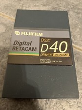 Fujifilm Digital BetaCam D40 tape D321 New ()  New Old Stock