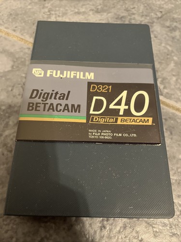 Fujifilm digital betacam - betacam, d40
