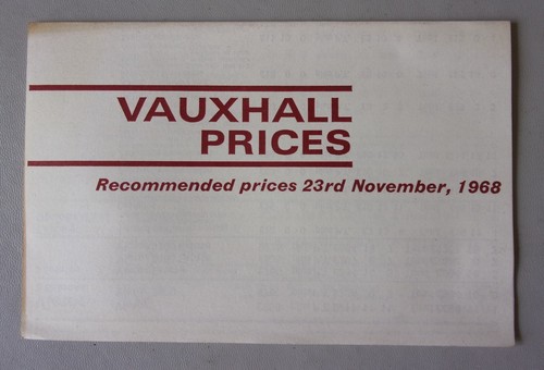 Vauxhall range orig - vauxhall, uk
