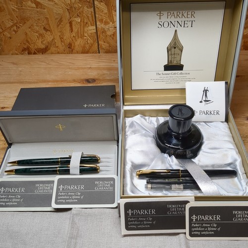 Parker sonnet fountain pen - pen, set