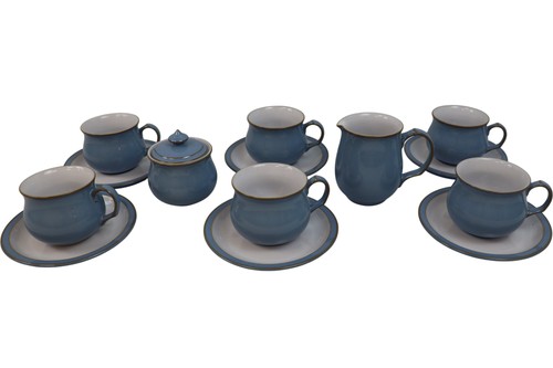 Denby colonial blue tea - colonial,