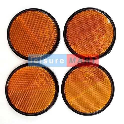Amber orange reflectors - /,