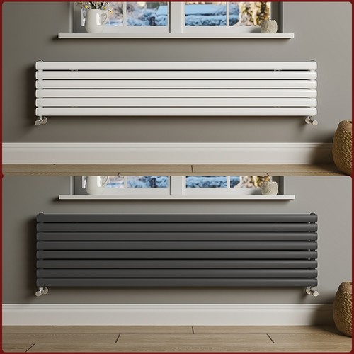 Designer horizontal radiator - horizontal,