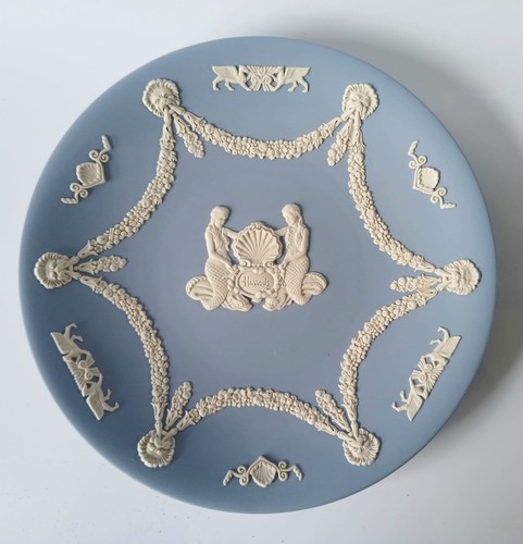 Wedgwood jasper blue - jasper, plate