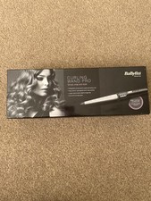 BaByliss Ceramic Curling Wand Pro Iron - Black/Silver. New in box