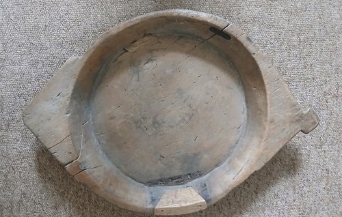 Large wooden kneading dough - kneading,