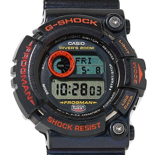 Casio shock frogman poison - casio,