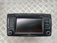2011 SKODA OCTAVIA CD RADIO PLAYER HEAD UNIT GENUINE 1Z0035156F
