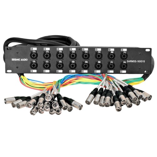 Seismic audio channel rack - audio, 16