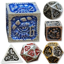 Metal DND Dice Set 7pcs
