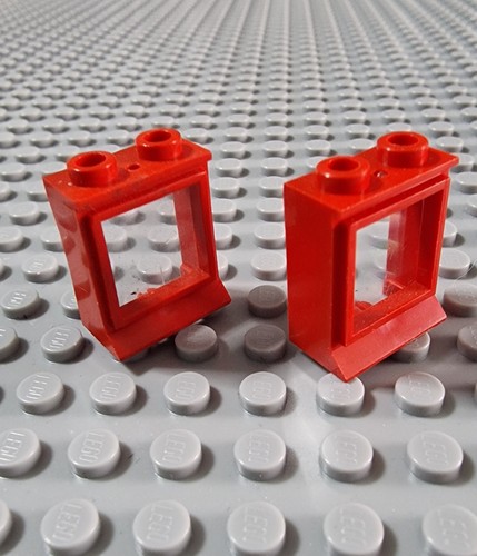 Lego window city train - window, 1x2x2