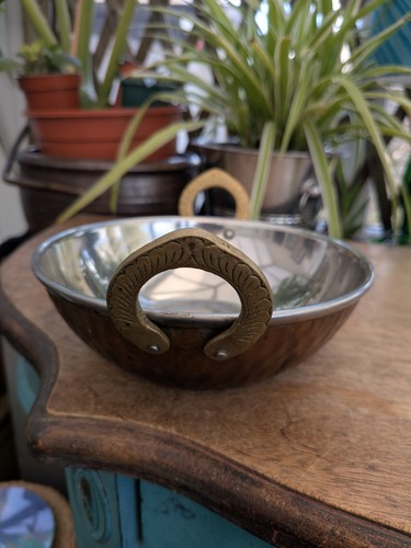 Copper steel 17cm - 17cm, balti