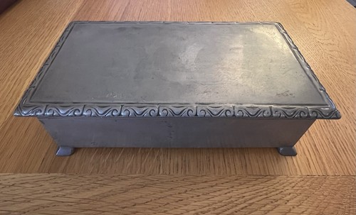 Liberty tudric pewter box - liberty,