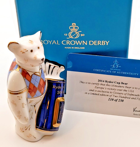 Royal crown derby mini ryder - crown,