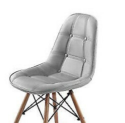 Leather bar stool - , retro