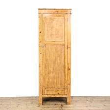 Vintage Pine Cupboard or Sentry Wardrobe    (M-6468)