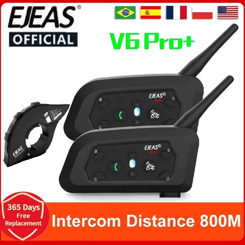 Pro motorcycle intercom - v6,