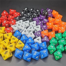Poly Dice D10's. Various