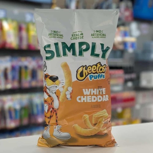 Simply cheetos puffs white - simply,