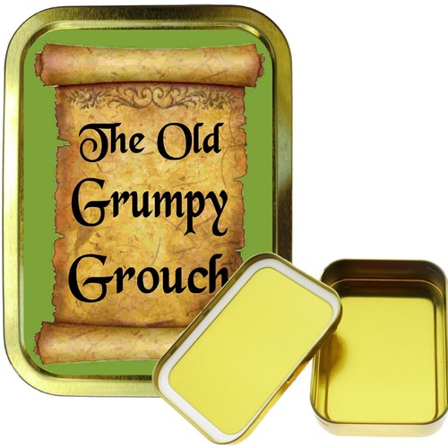 The old grumpy 2oz gold - old, tin