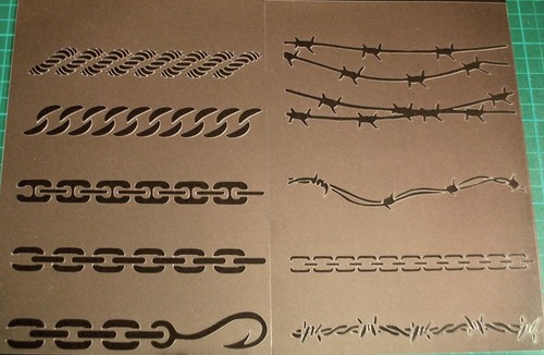 Set rope barbed - set,