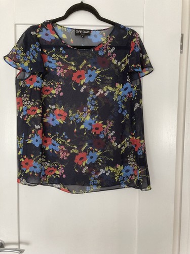 Ossie clark black - clark, floral