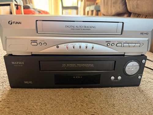 Twin vhs vcr bundle - vhs,