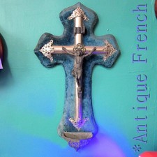 Antique French INRI Wall