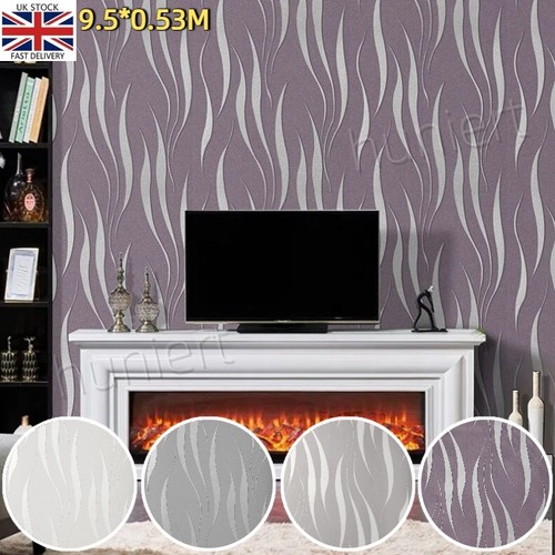 Wave stripes embossed - 3d,