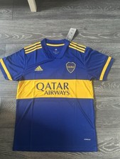 Boca Juniors 2020/21 Home Shirt – Size L – BNWT – Adidas – Qatar Airways – Fan