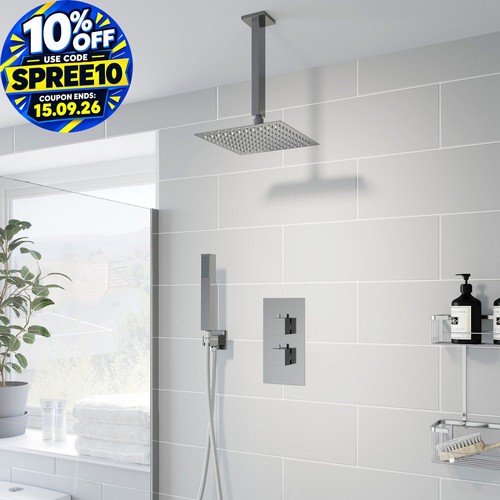 Thermostatic concealed square - thermostatic,