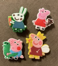 Jibbitz Peppa Pig Crocs - Set of 4