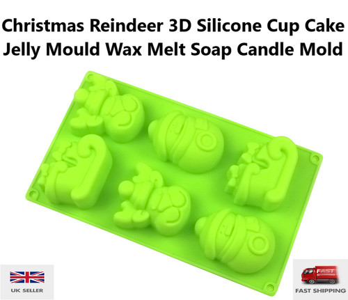 Christmas reindeer silicone - christmas,