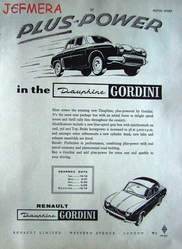 1959 renault dauphine - 1959, 'dauphine