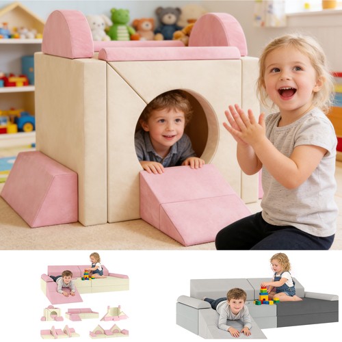 Kids play sofa pieces - play,
