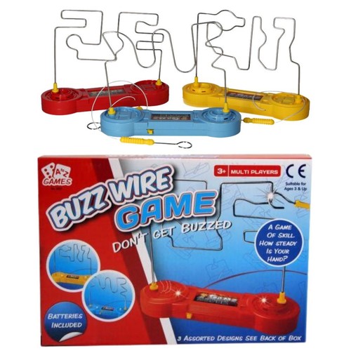 Buzz wire skill testing maze - buzz,