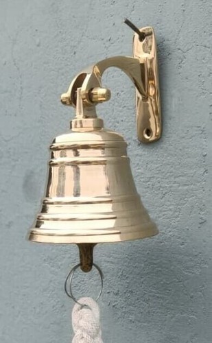 Brass ship bell - brass,